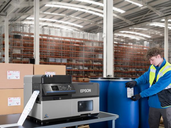 Epson ColorWorks C8000e industrie chimique