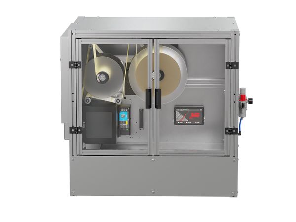 Étiqueteuse de palettes AP 182 / AP 182 RT face avant fermée