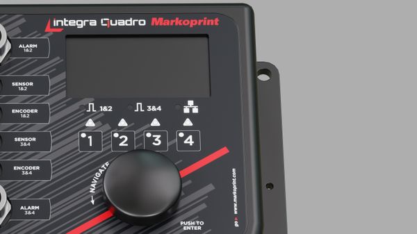 Markoprint integra Quadro écran OLED et bouton iLogic