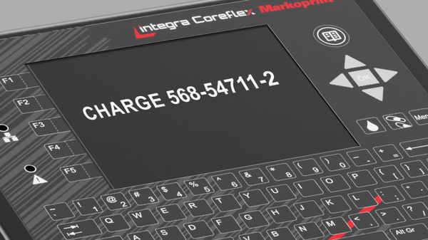 Avec le Markoprint Coreflex, les images d’impression sont créées directement sur l’appareil