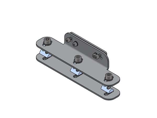 Kit de fixation profilé aluminium
