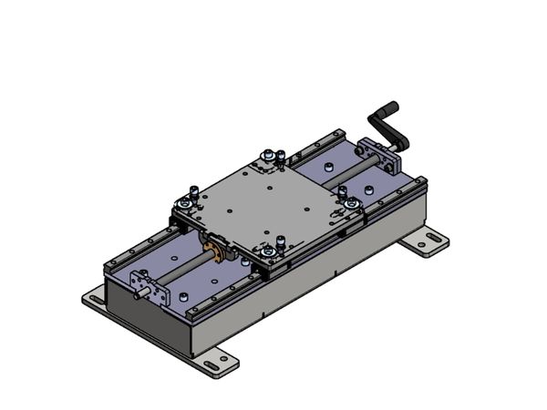 Unité de réglage horizontal 380 mm pour pied 80/120