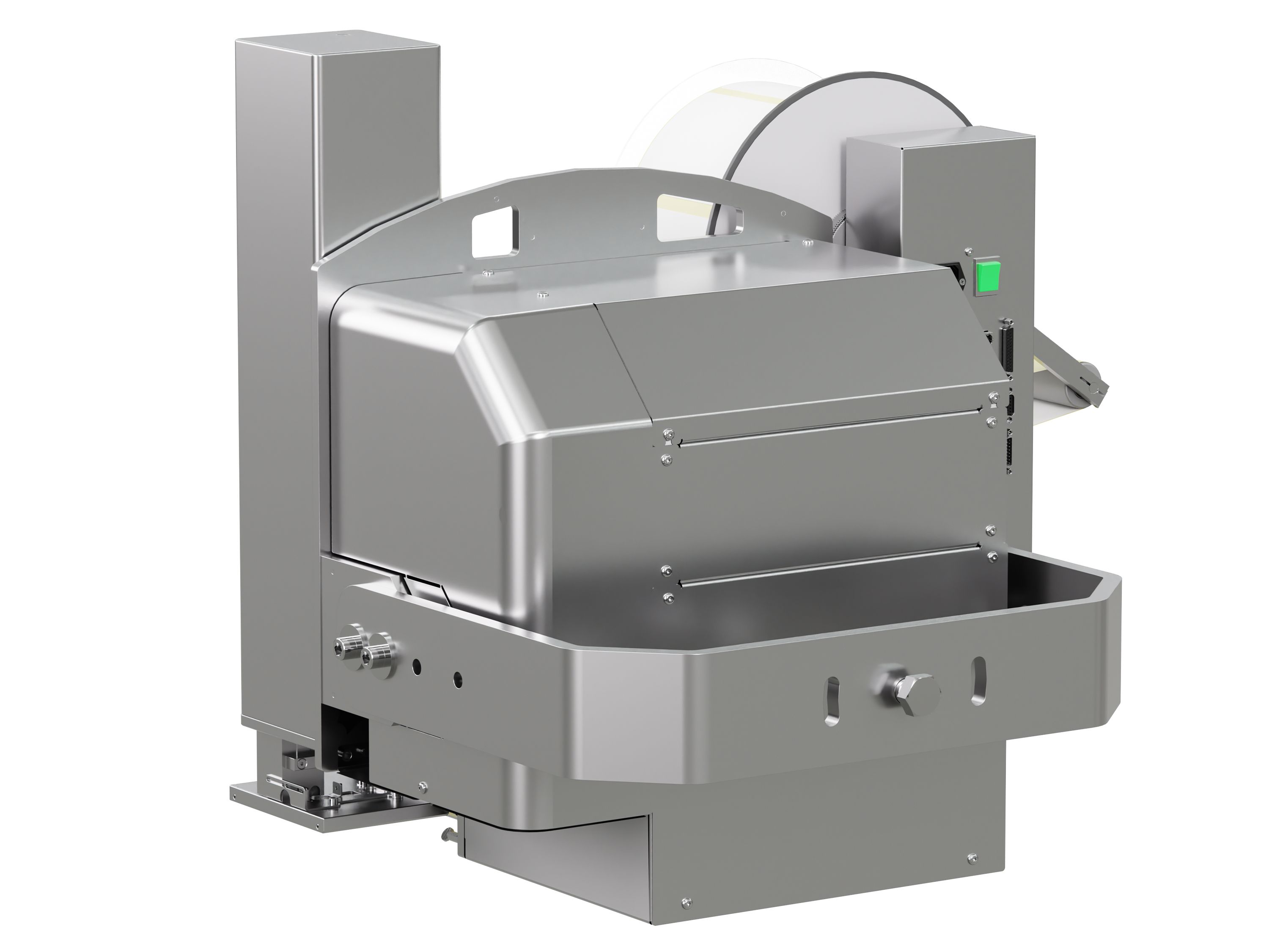 Distributeur d’étiquettes Legi-Air 4050E avec étiquettes face arrière