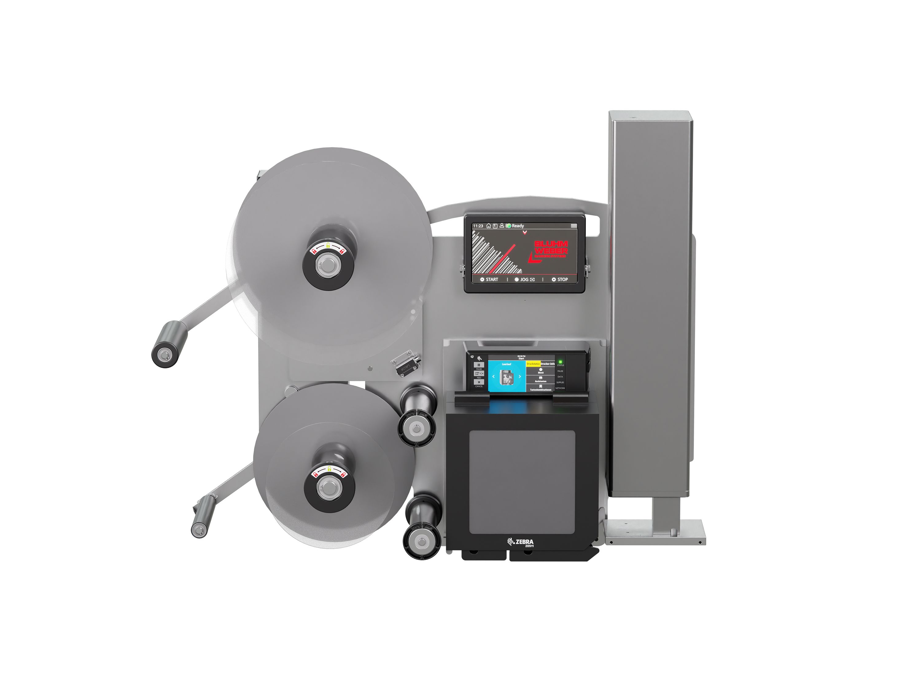 Distributeur d’étiquettes Legi-Air 4050B sans étiquettes face avant