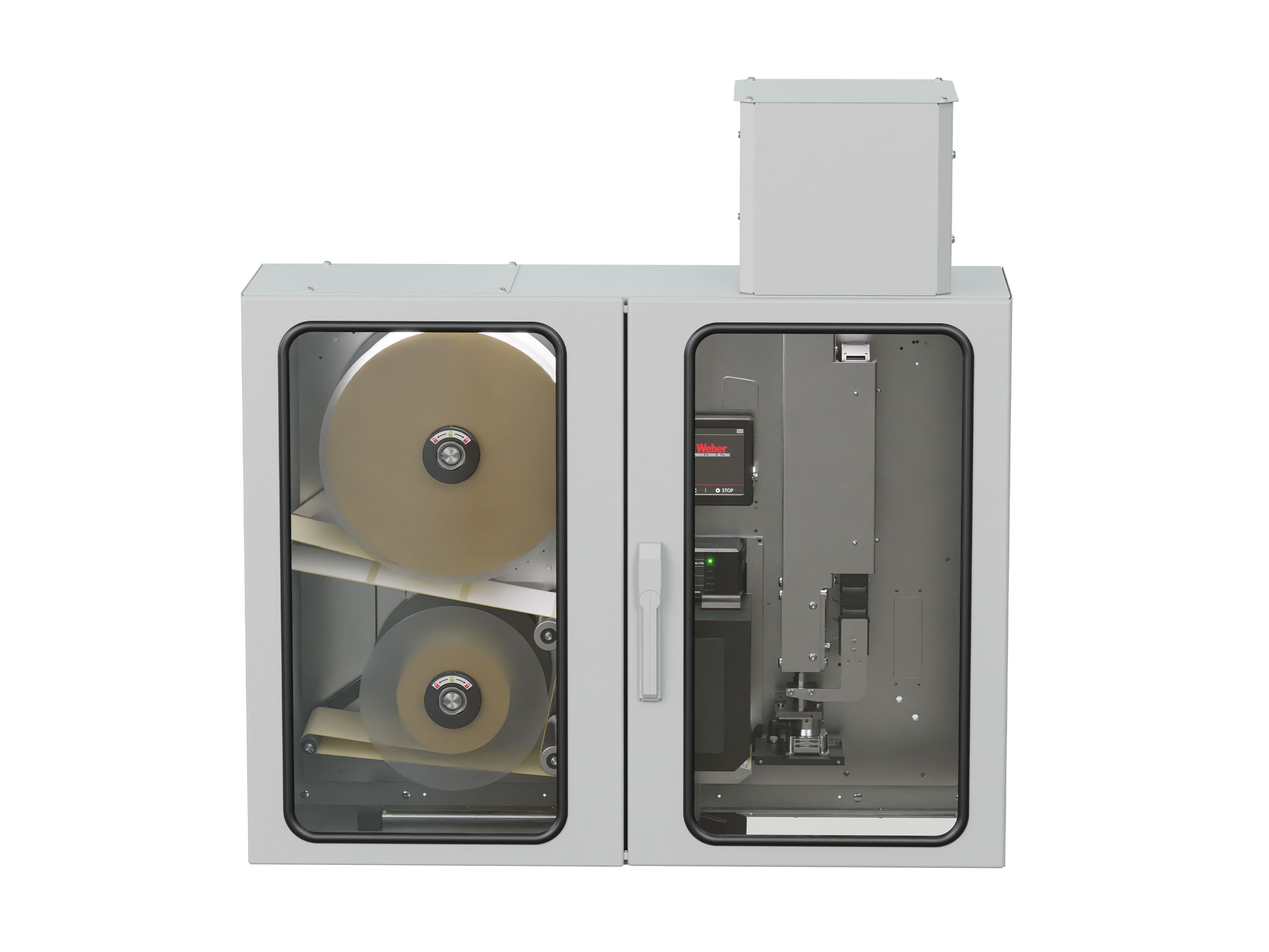 Distributeur d’étiquettes Legi-Air 4050I fermé face avant