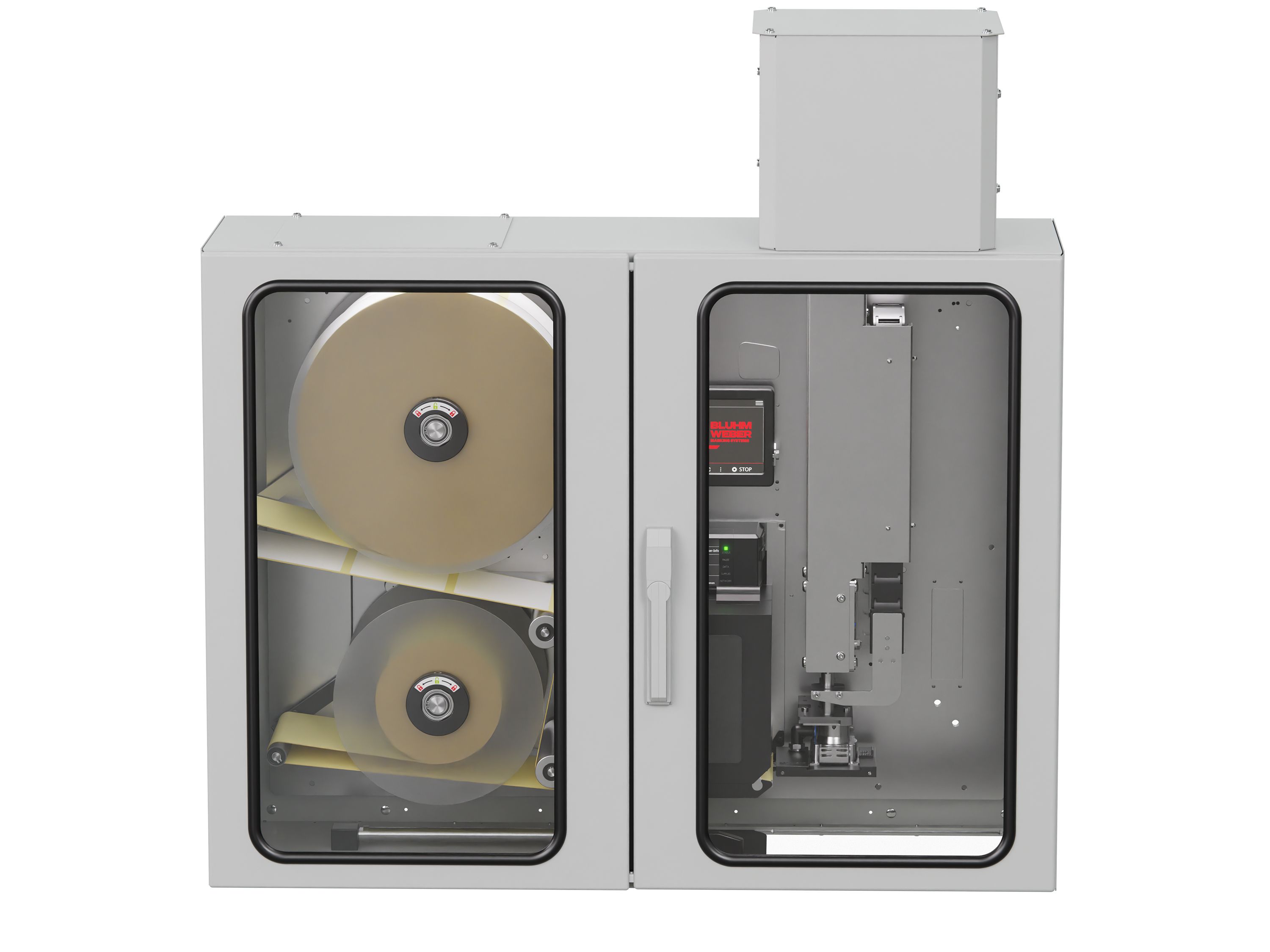 Distributeur d’étiquettes Legi-Air 4050I fermé face avant