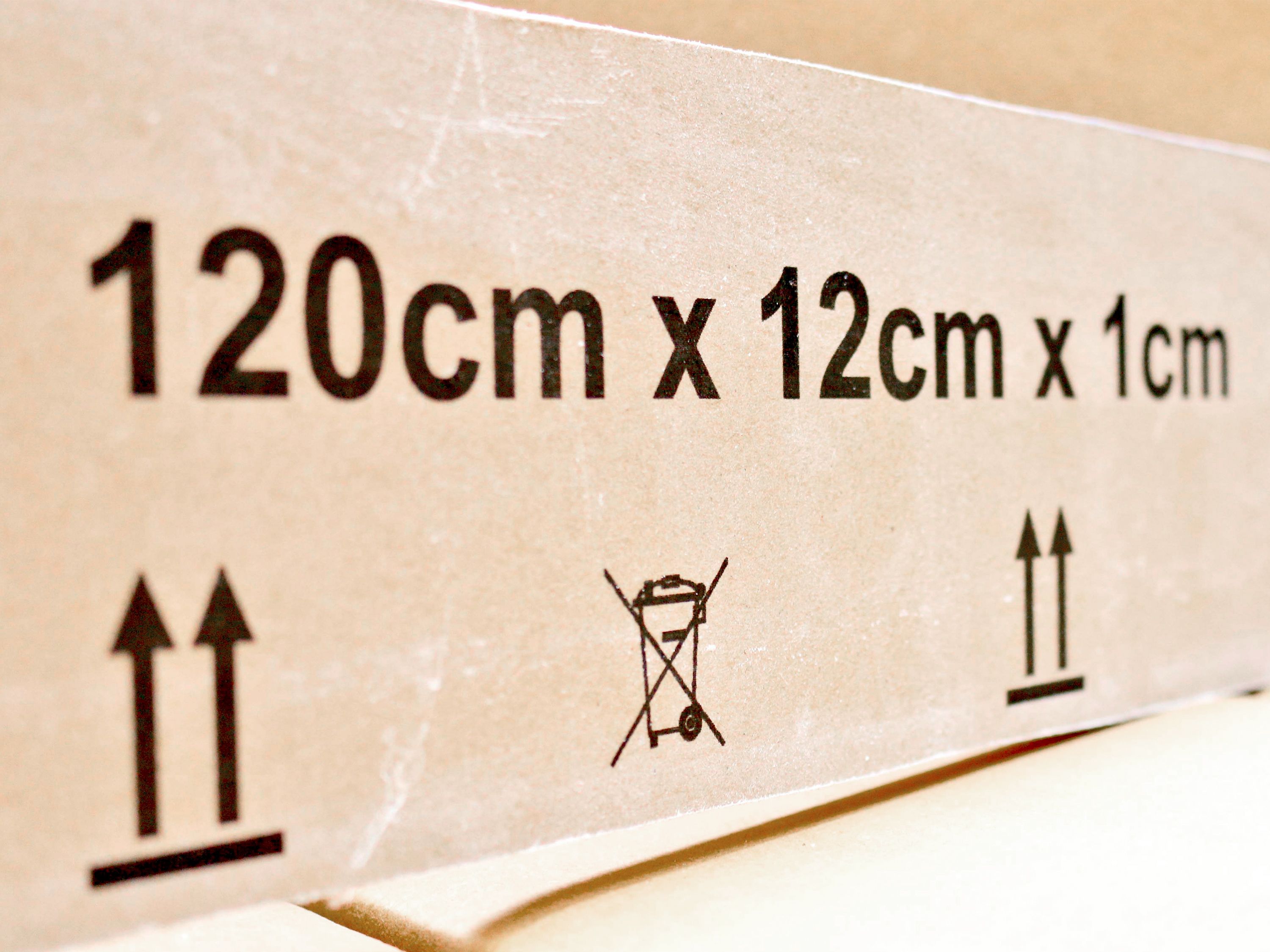 Plaque de plâtre imprimée avec l’imprimante à jet d’encre Markoprint X1JET XR