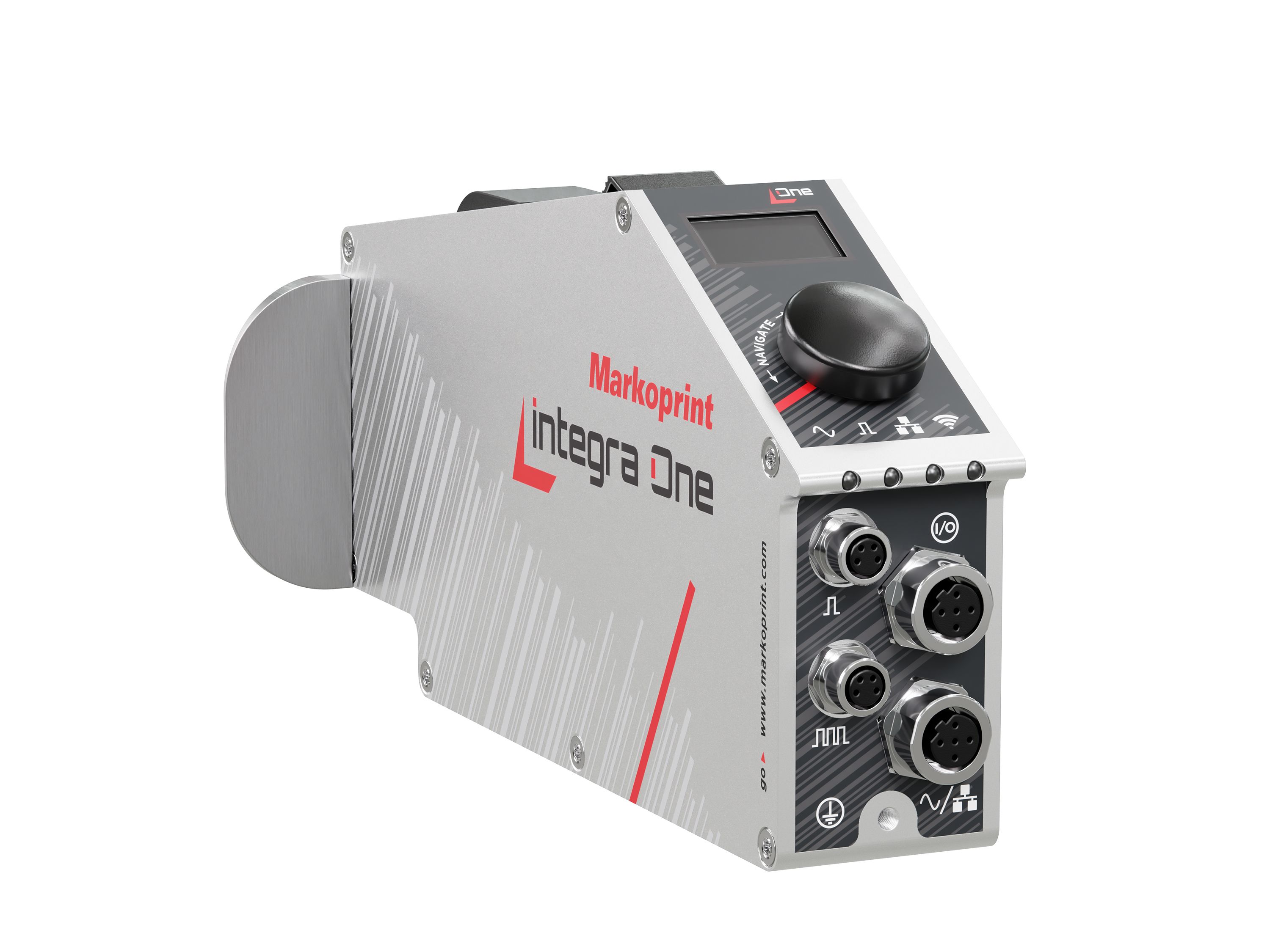 Imprimante à jet d’encre industrielle Markoprint integra One face arrière gauche