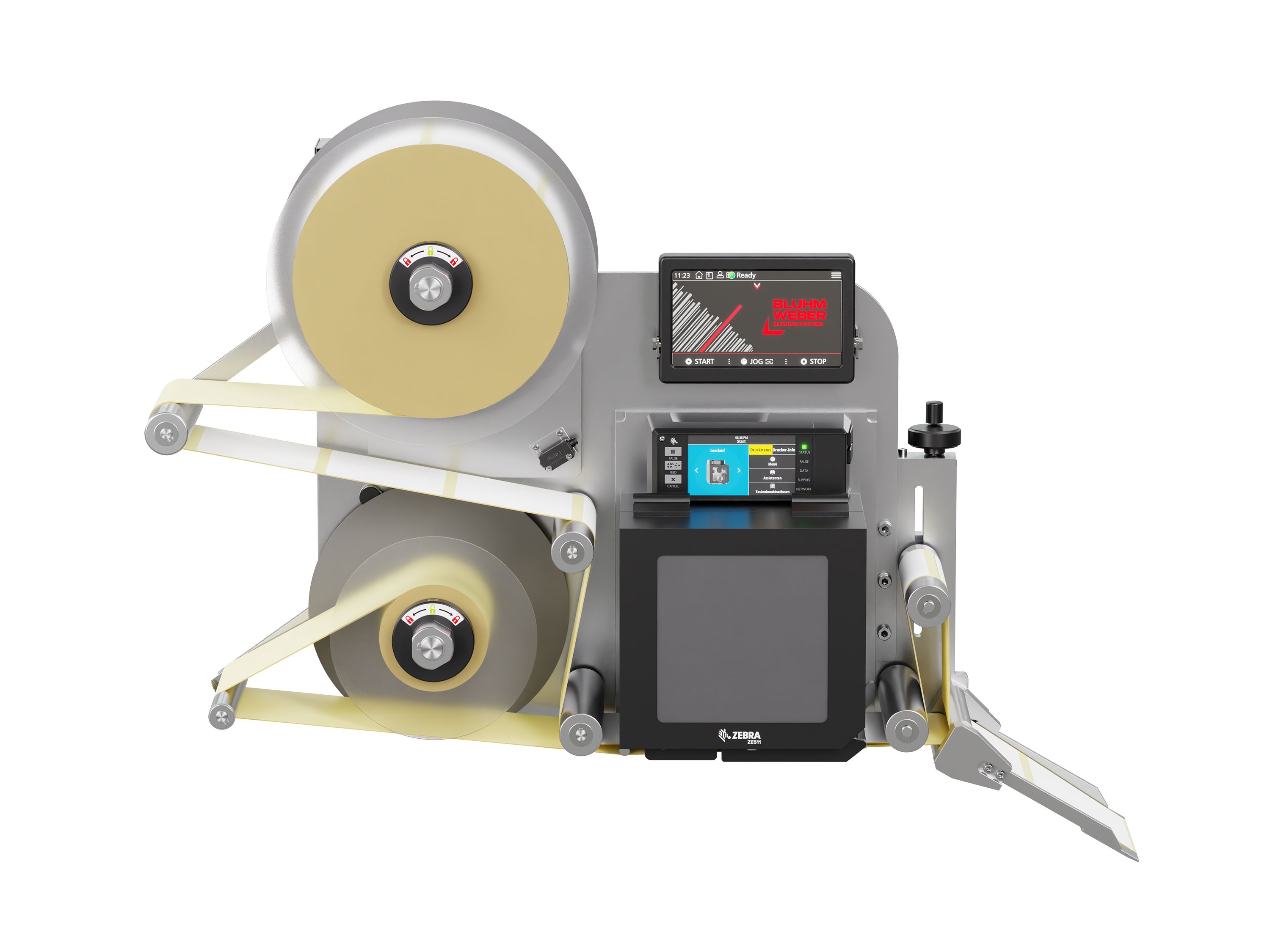 Distributeur d’étiquettes Legi-E 4050WO avec étiquettes face avant