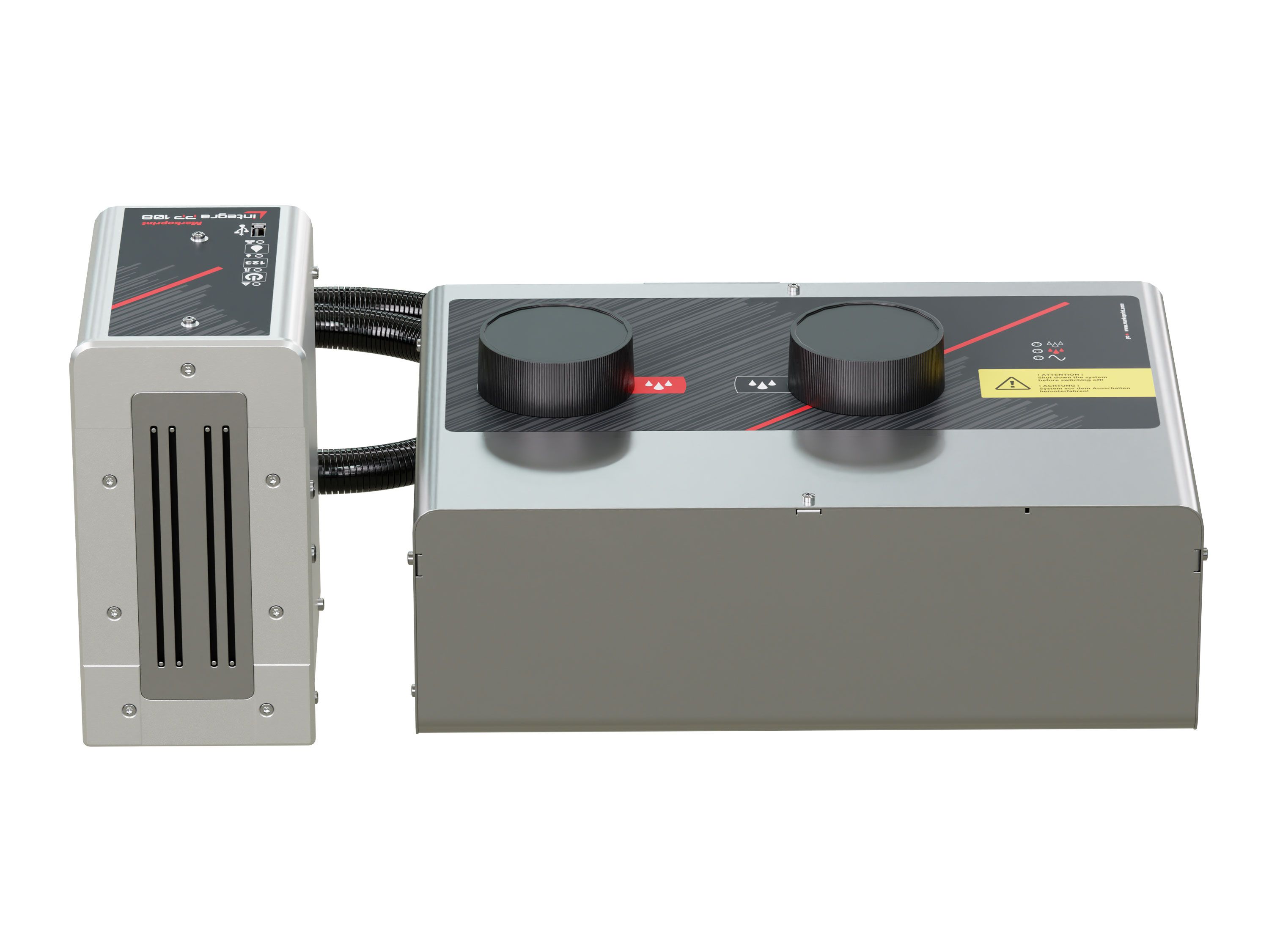 Imprimante à jet d’encre industrielle Markoprint integra PP 108 bicolor face avant