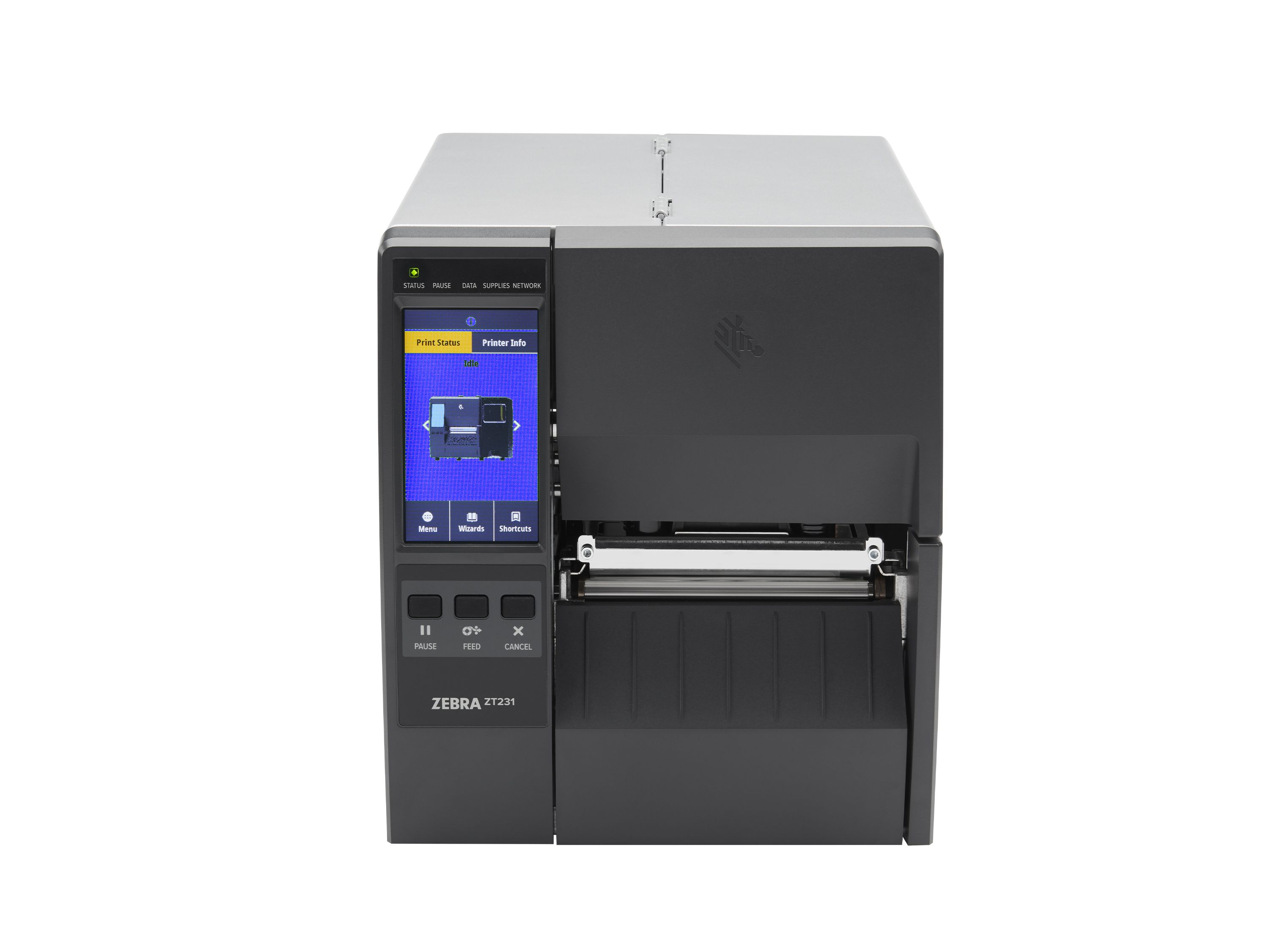 Imprimante d’étiquettes Zebra ZT231 face avant