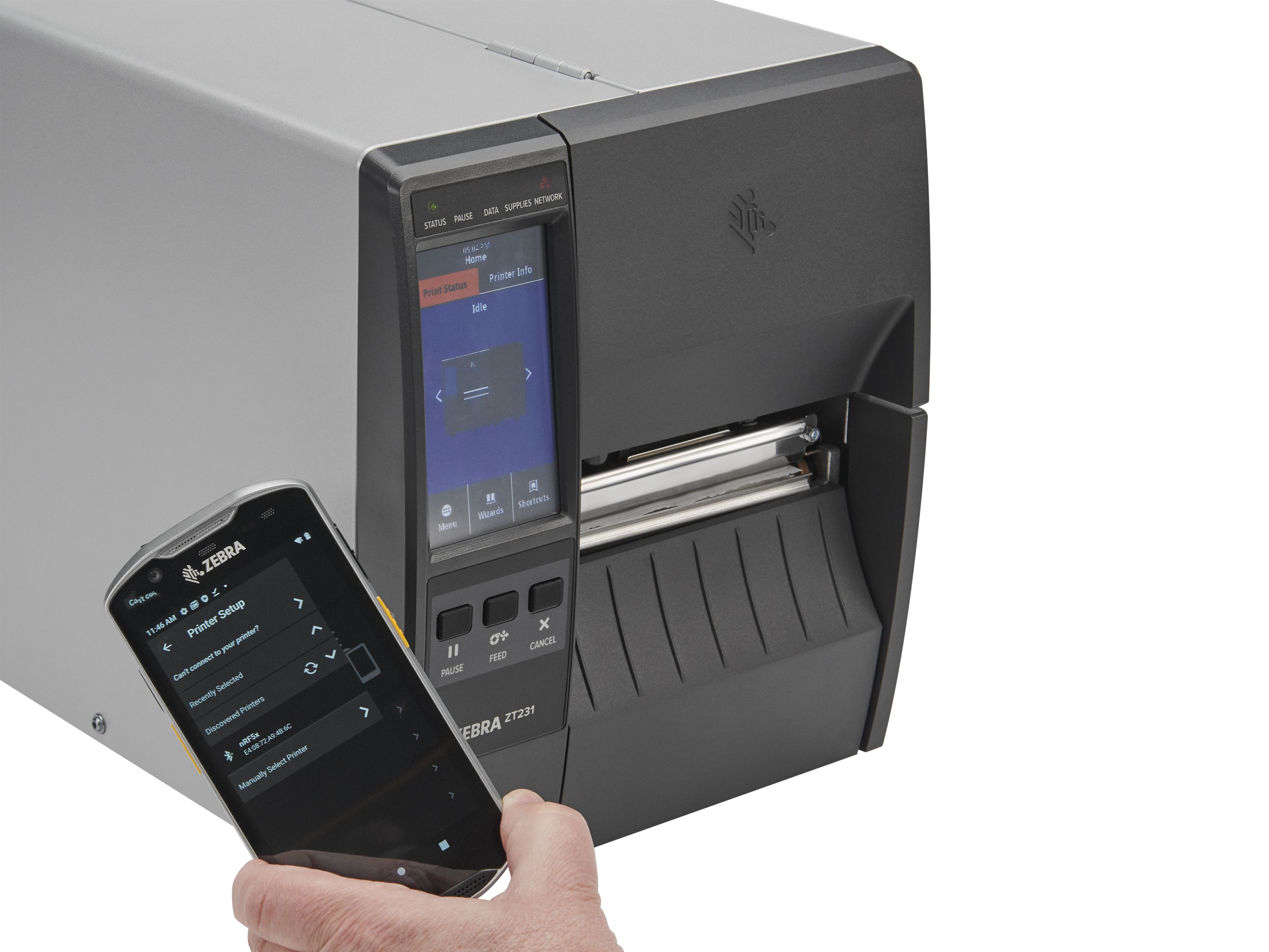 Imprimante d’étiquettes Zebra ZT231 avec fonction Print Touch