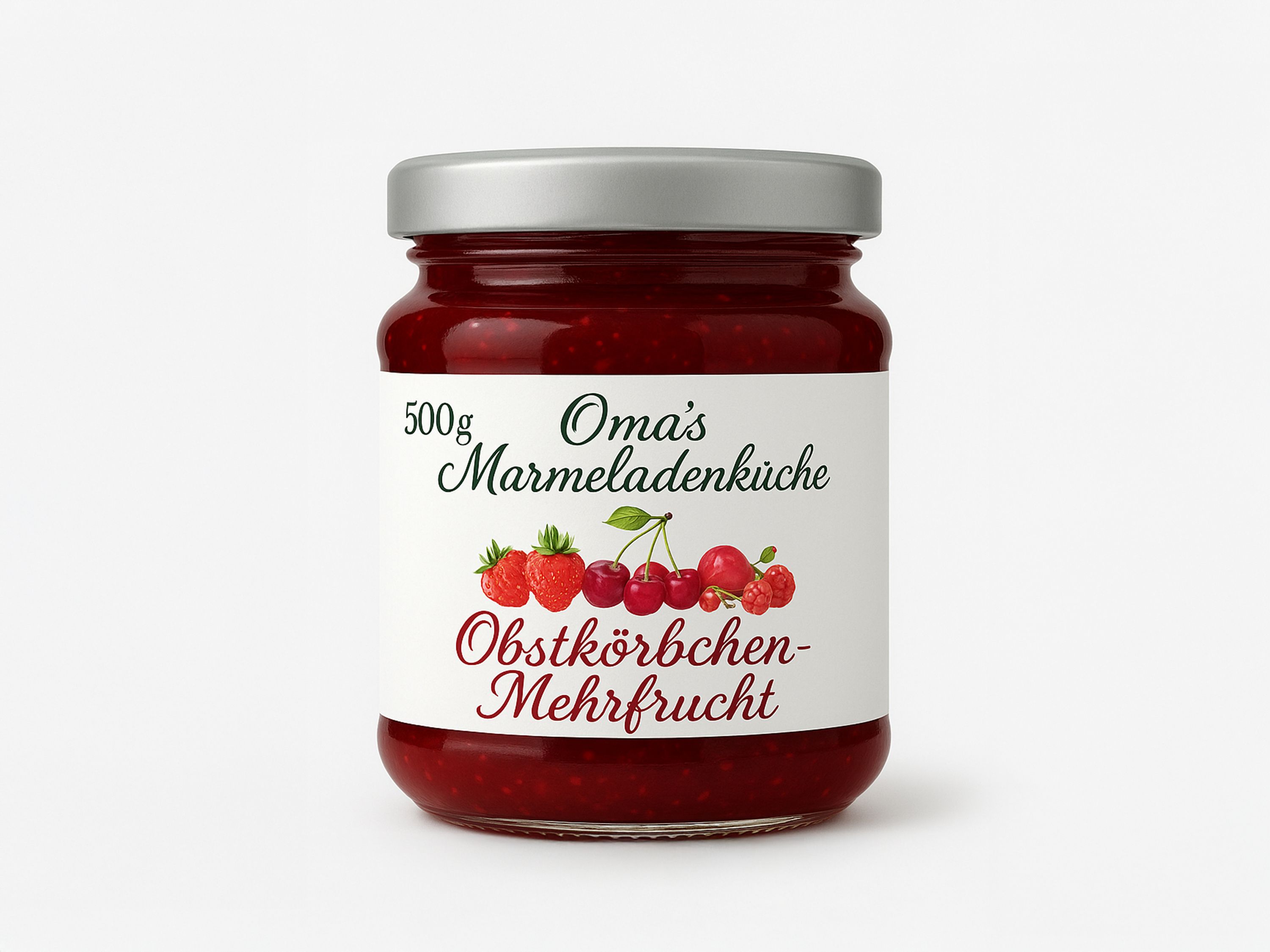 Étiqueteuse Geset 141 étiquette sur pot de confiture