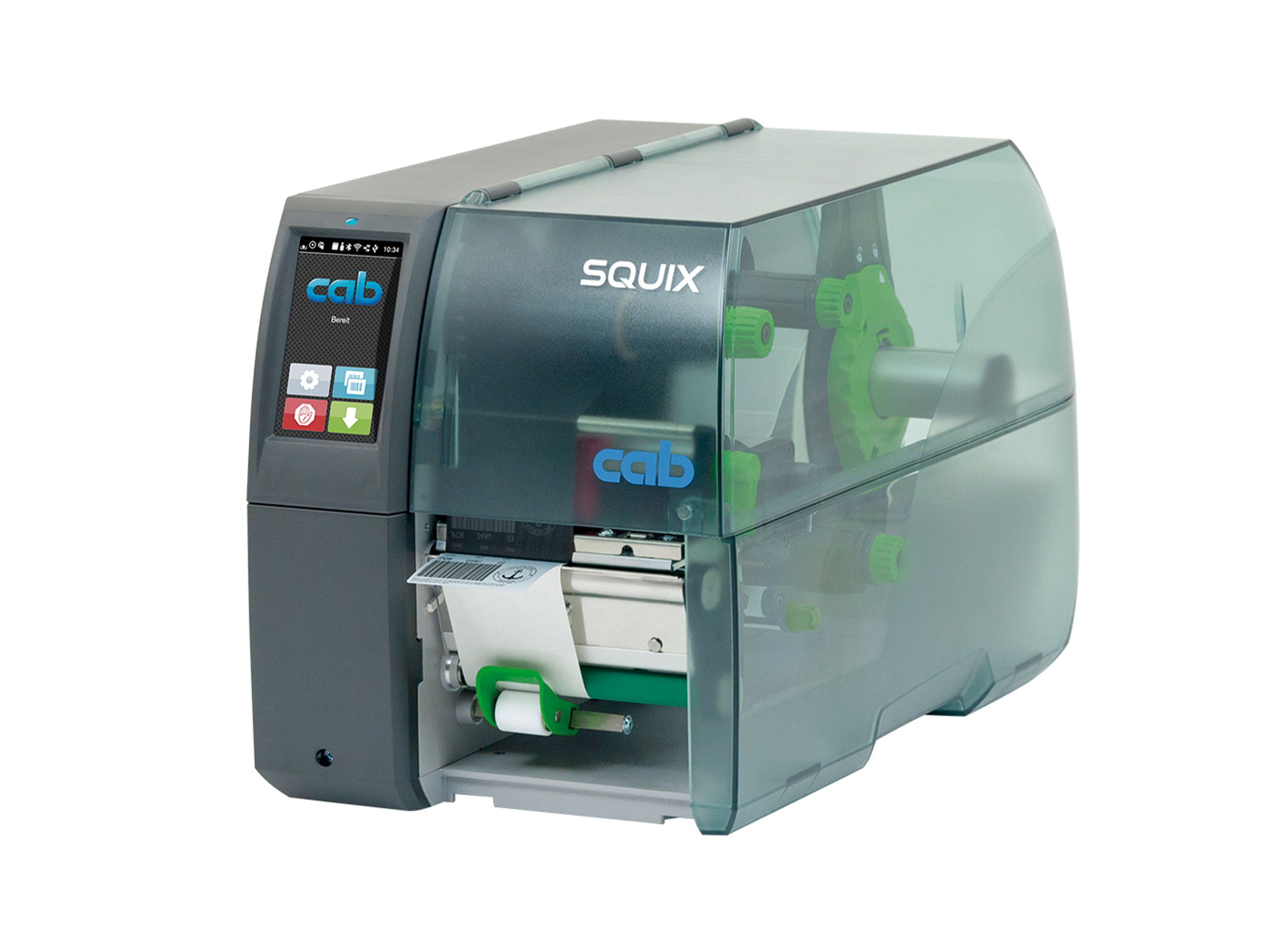 cab squix 4p imprimante d’étiquettes avant gauche