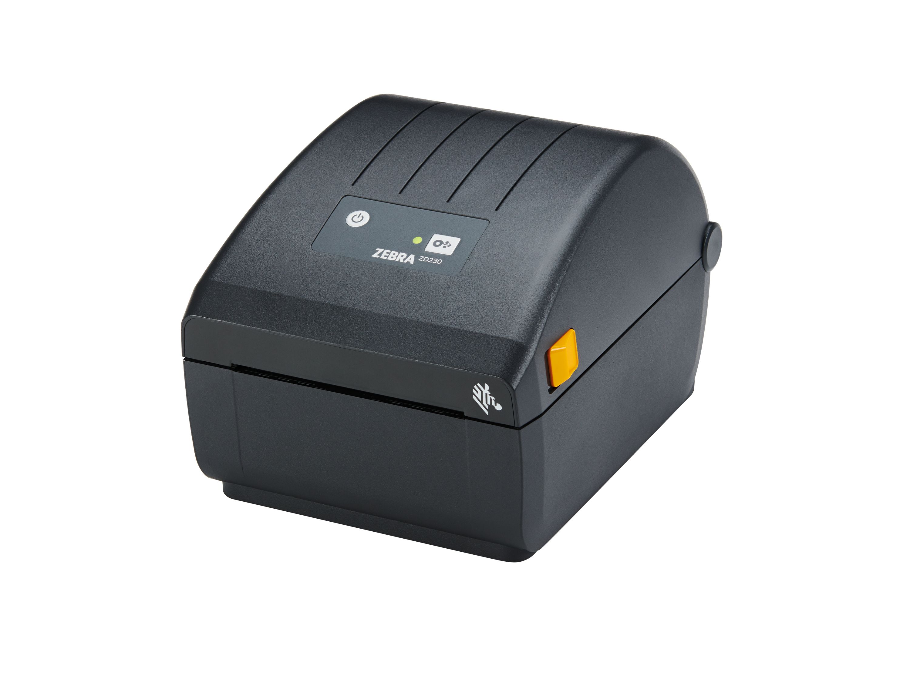 Imprimante d’étiquettes Zebra ZD230d Desktop avant gauche
