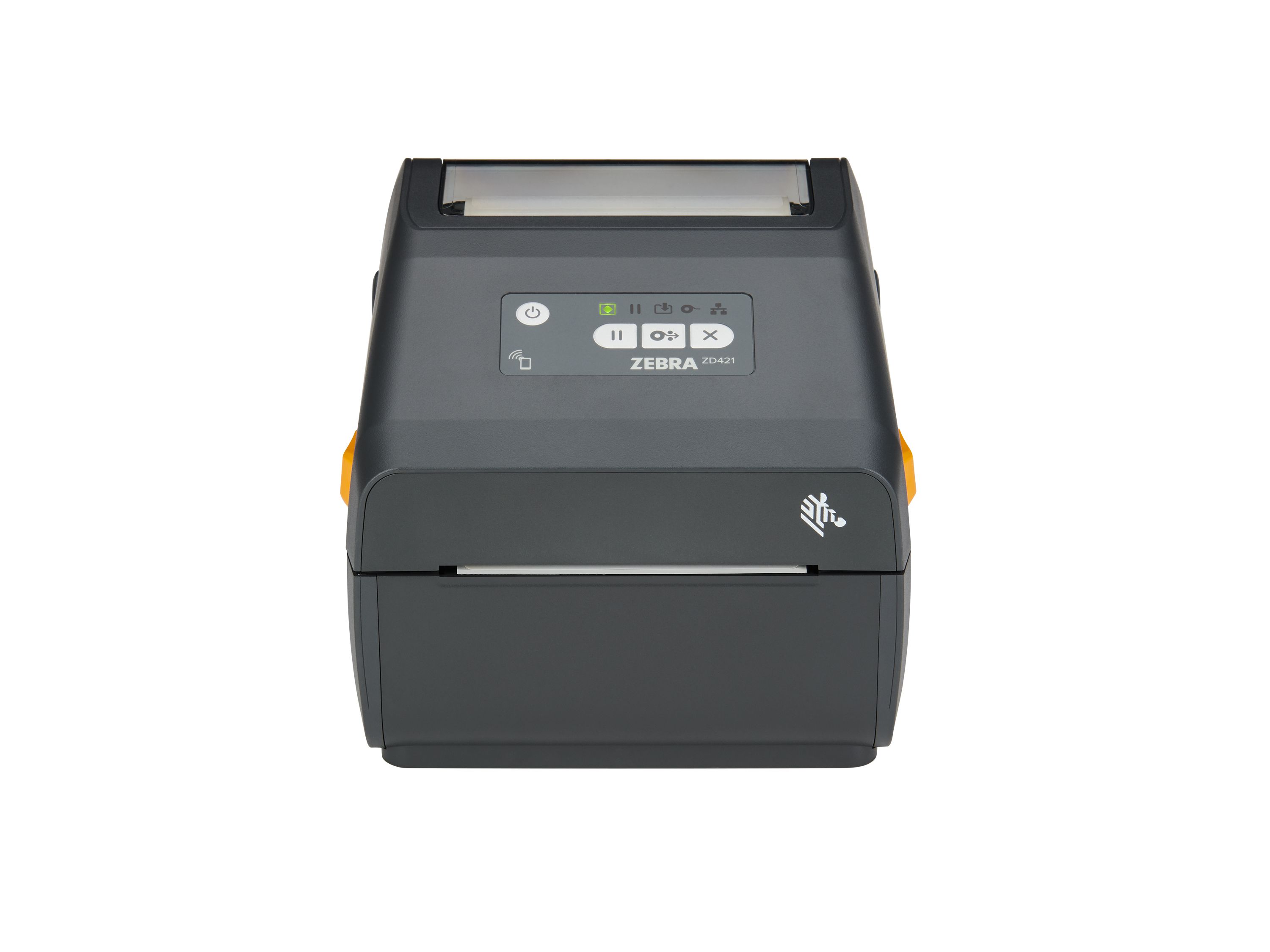 Imprimante d’étiquettes de bureau Zebra ZD421 face avant