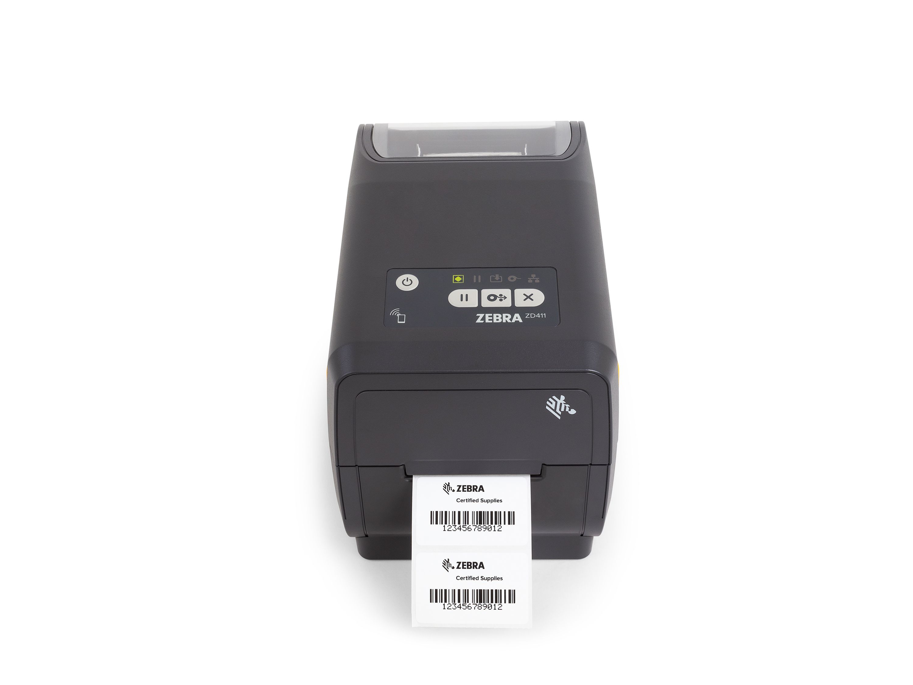 Imprimante d’étiquettes Zebra ZD411t face avant