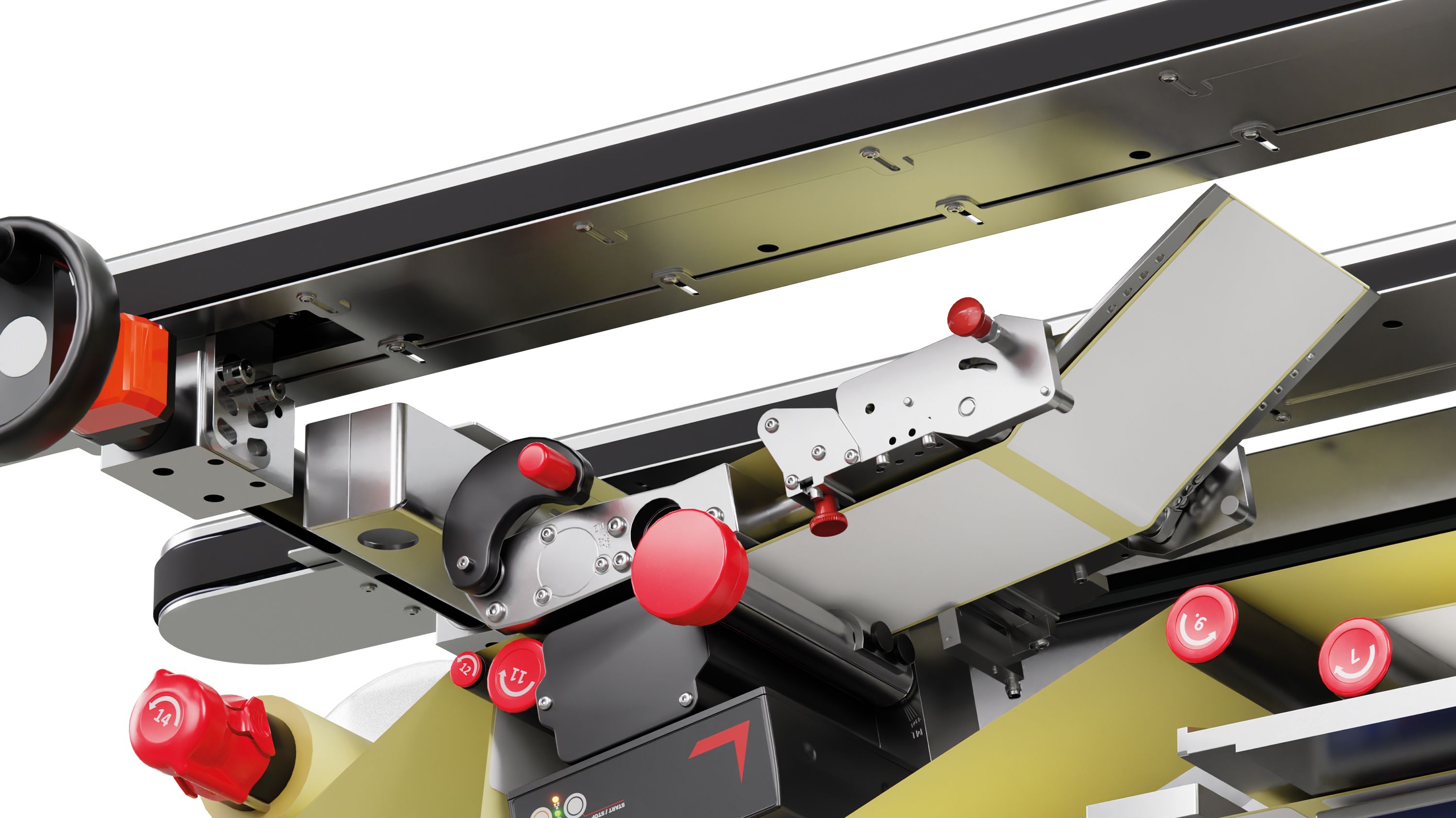 Geset 242 détail étiquetage de la face inférieure