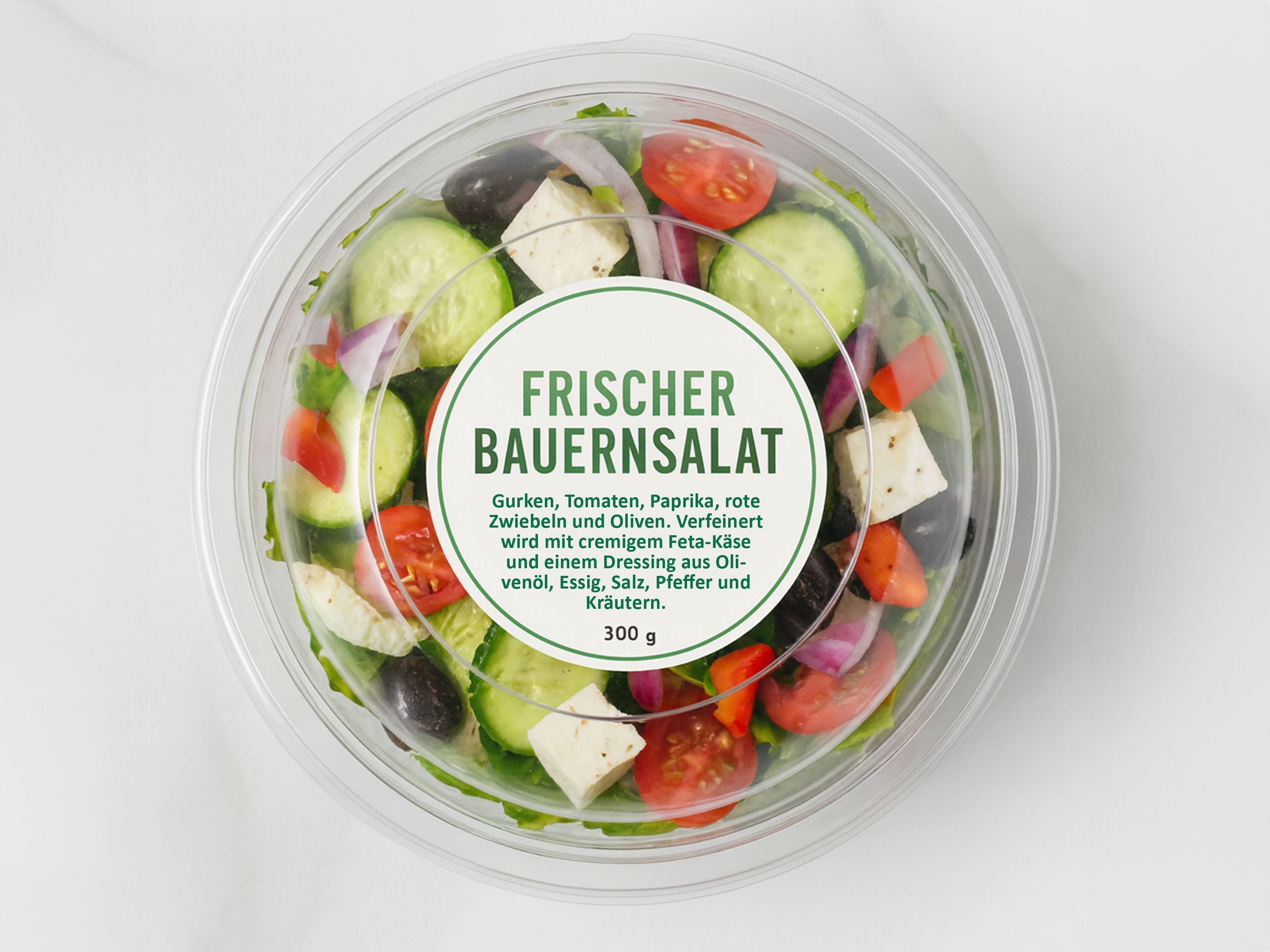 Système d’étiquetage Geset 241 étiquette sur salade fermière