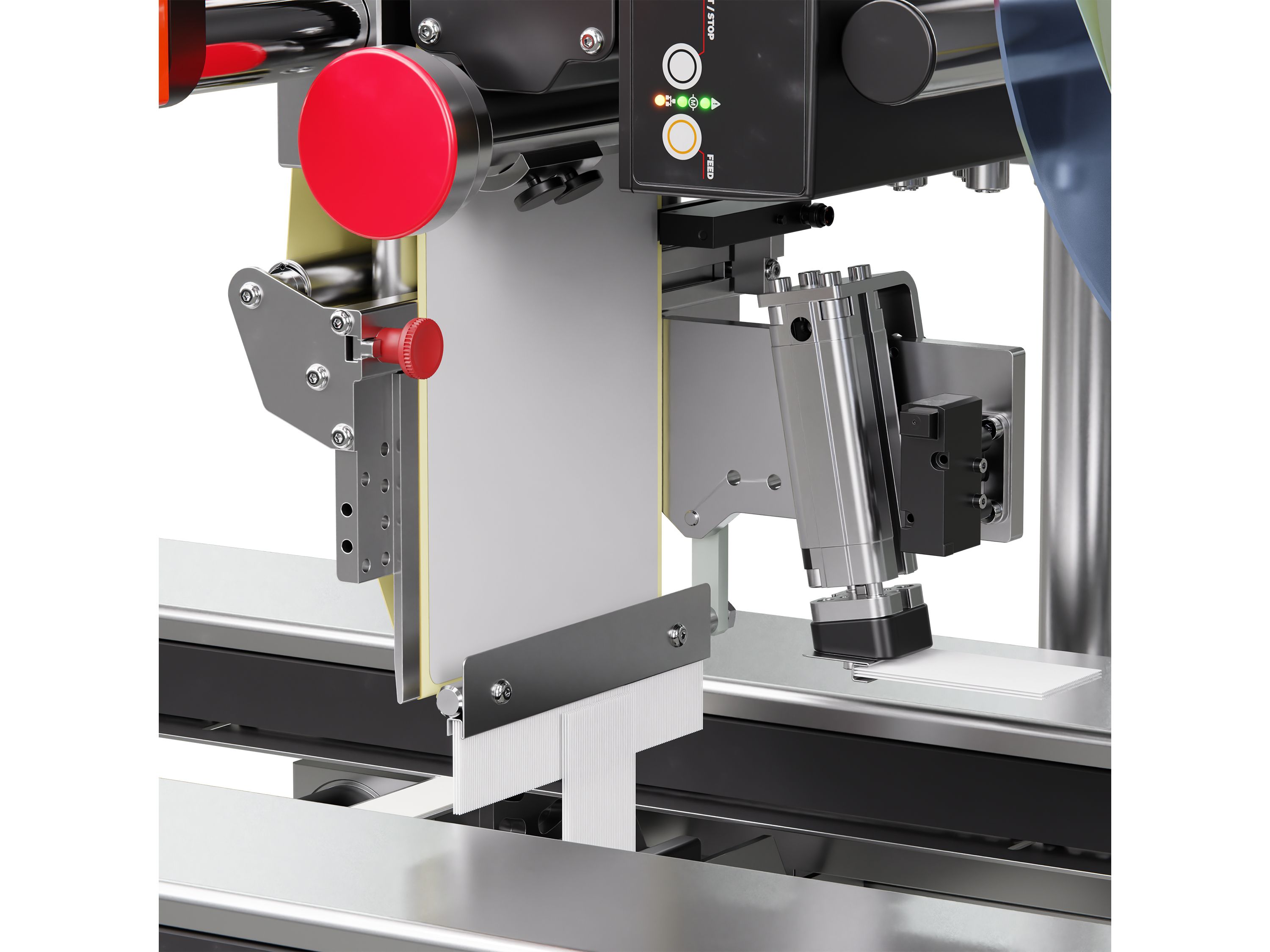 Étiqueteuse Geset 249 avec étiquettes droite