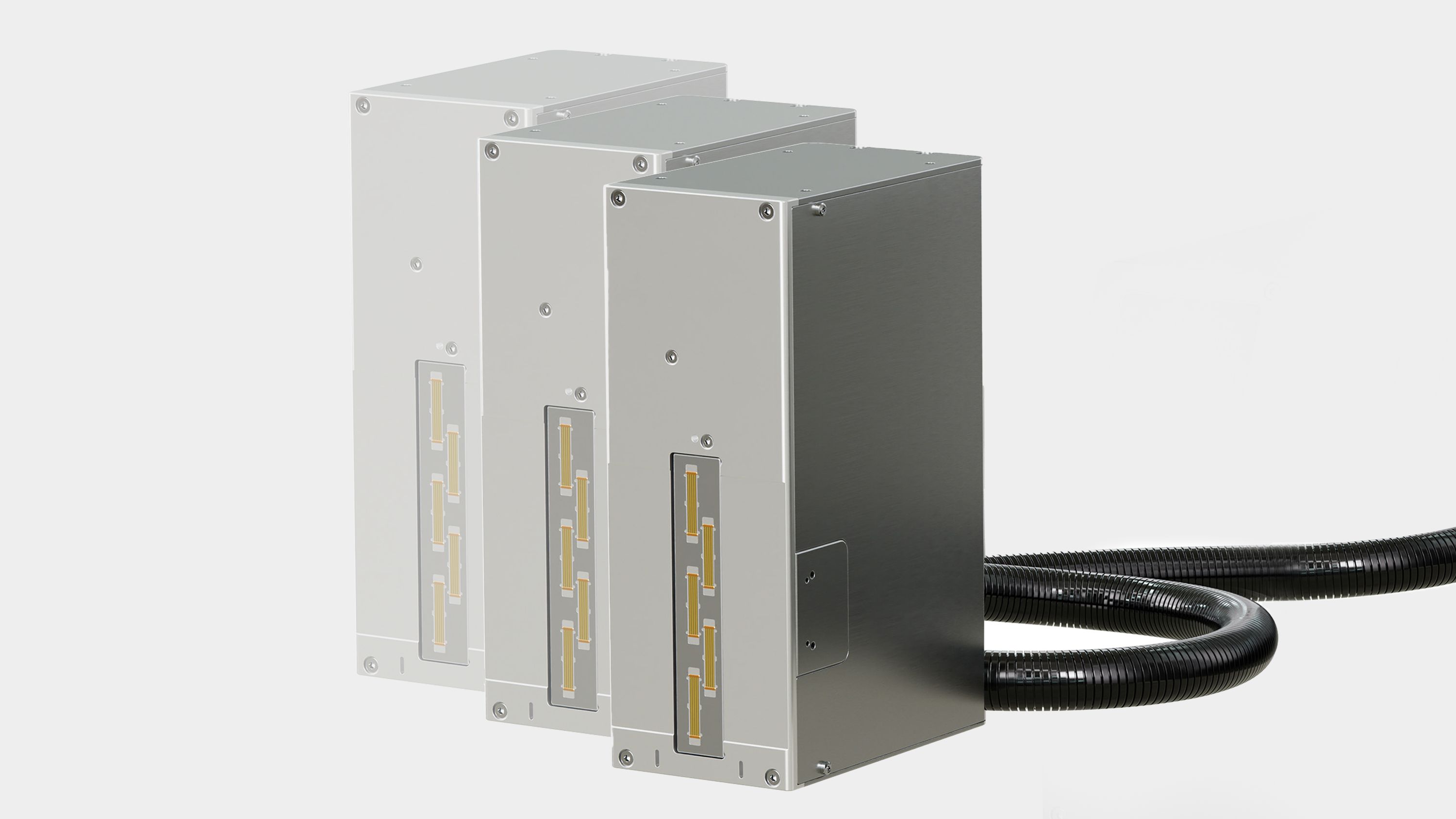 L’imprimante jet d’encre Markoprint integra Singular 108 peut être mise en cascade trois fois