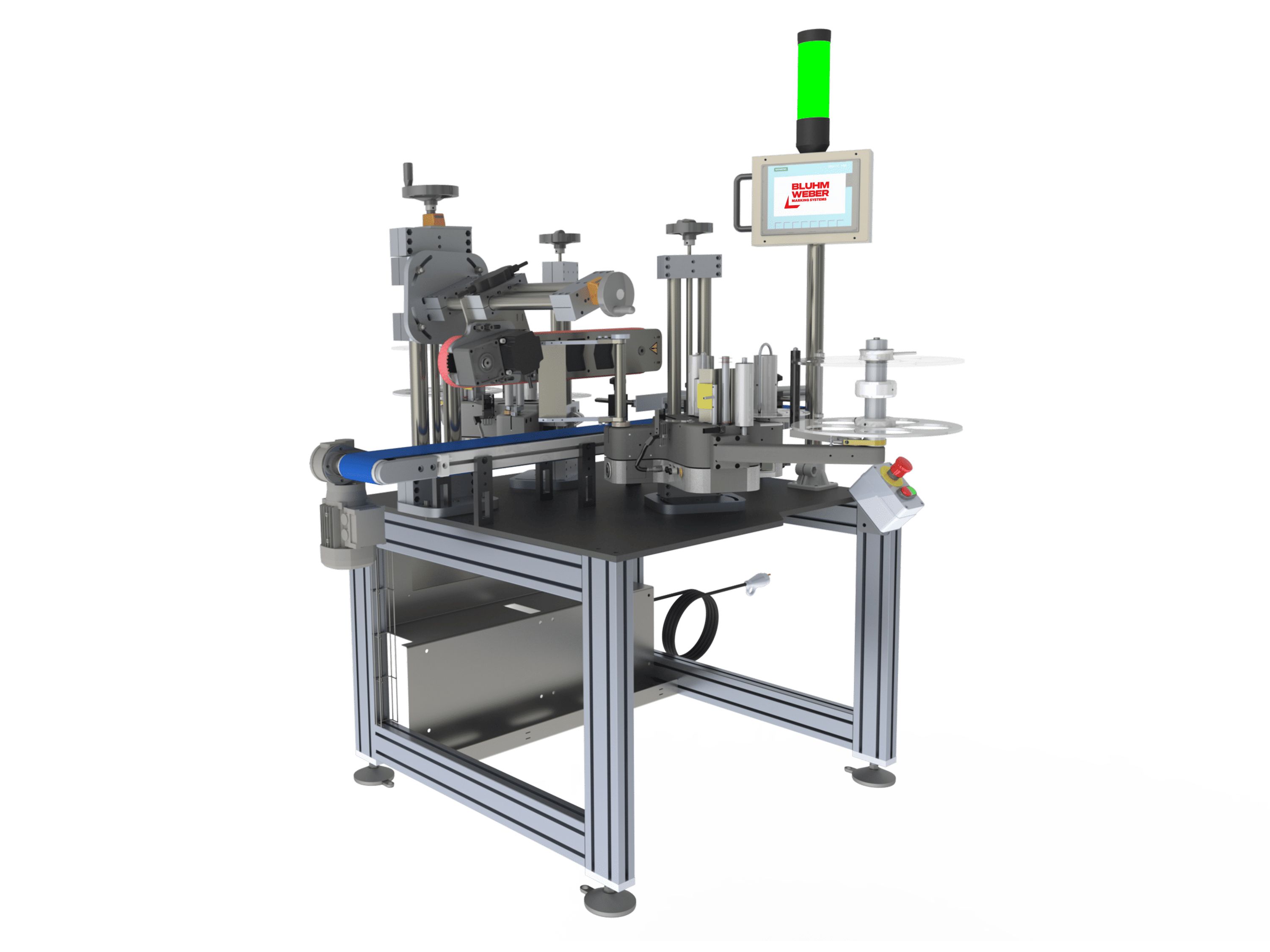 Ligne étiquetage Weber Access côté latéral