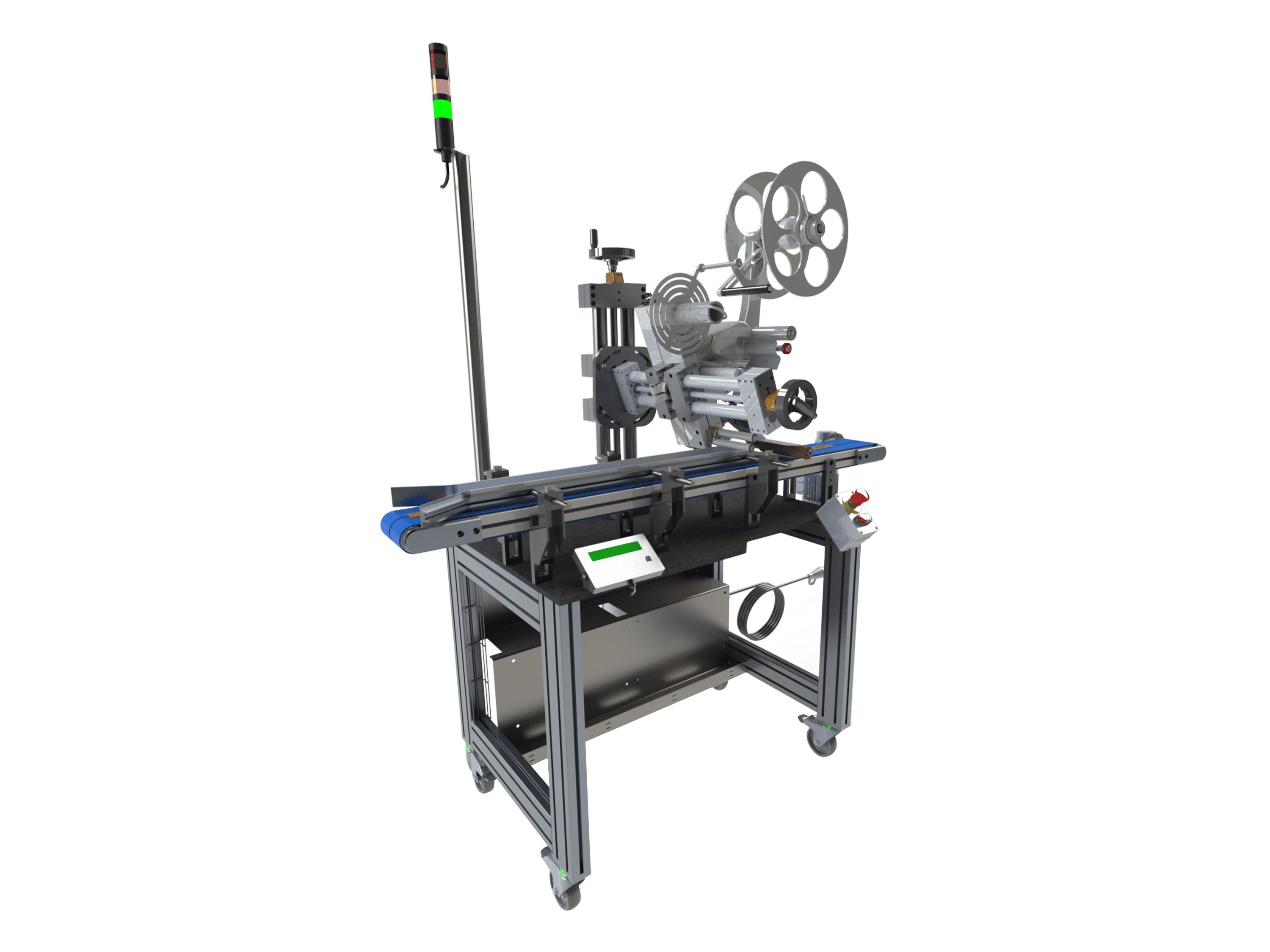 Ligne étiquetage Weber Access dessus