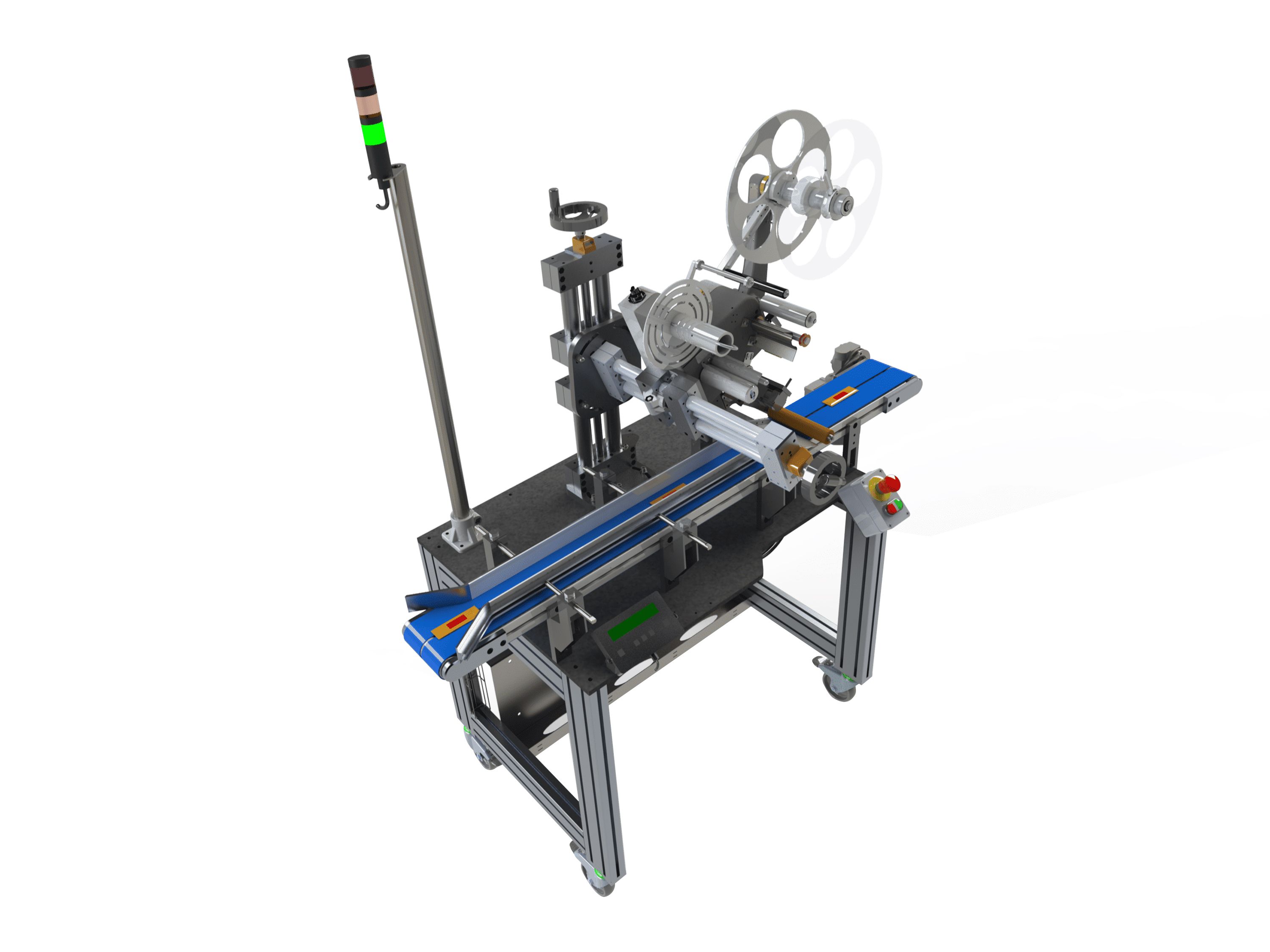 Ligne étiquetage Weber Access dessus