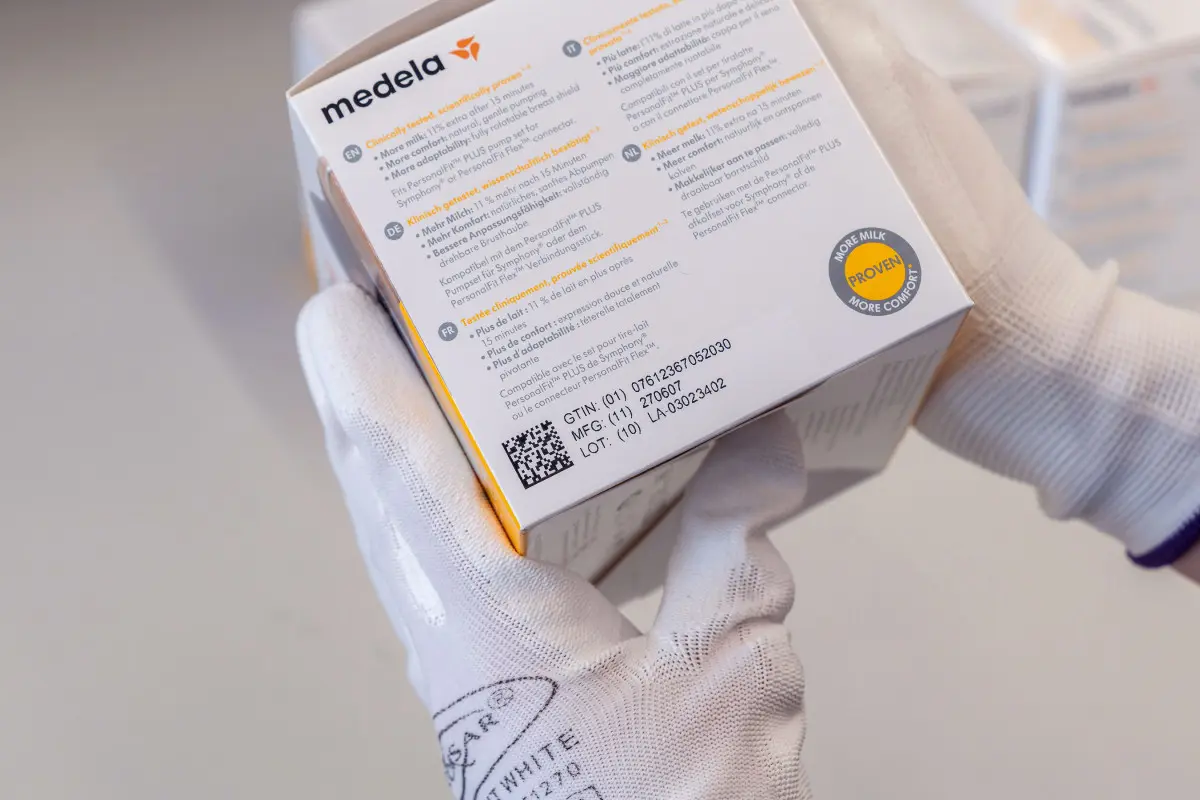 2D code on medicine packaging