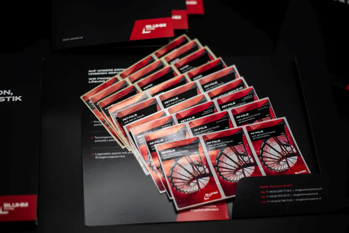 Etikettenmuster Produkt-Imagebild