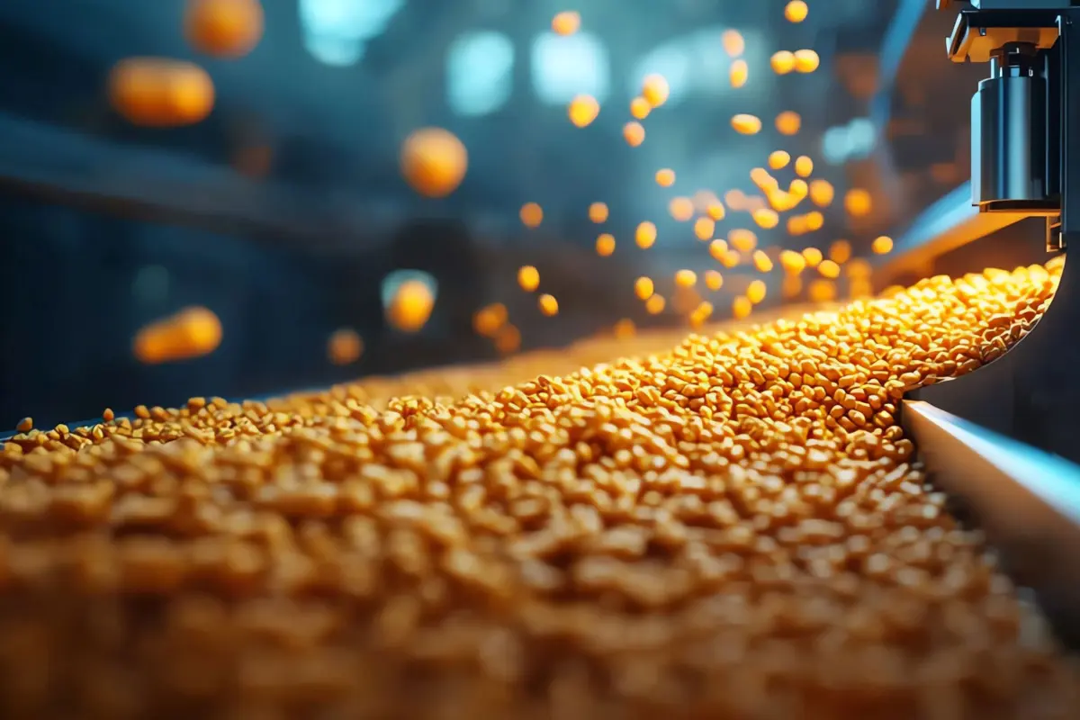 Grain processing and labelling